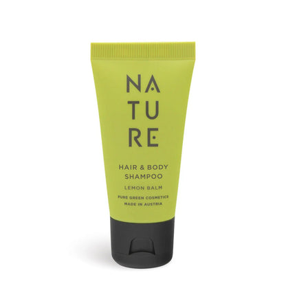 Hair & Body Shampoo 'Lemon Balm' | 30 ml | Kunststofftube
