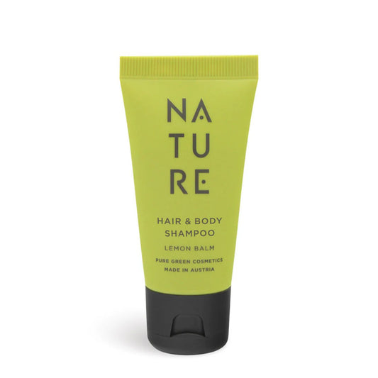 Hair & Body Shampoo 'Lemon Balm' | 30 ml | Kunststofftube
