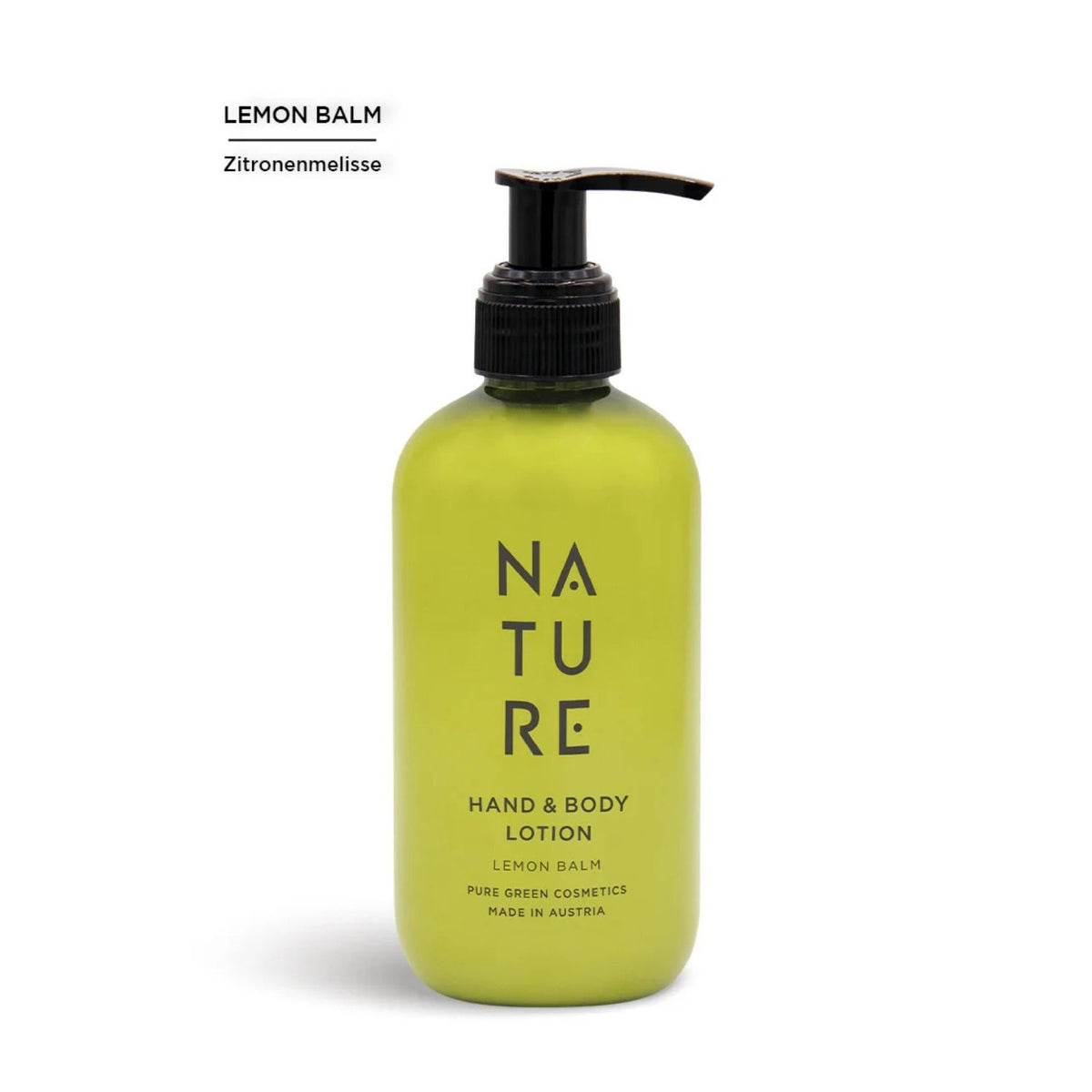 Hand & Body Lotion 'Lemon Balm' | 250 ml | Kunststoffgebinde mit Pumpfunktion