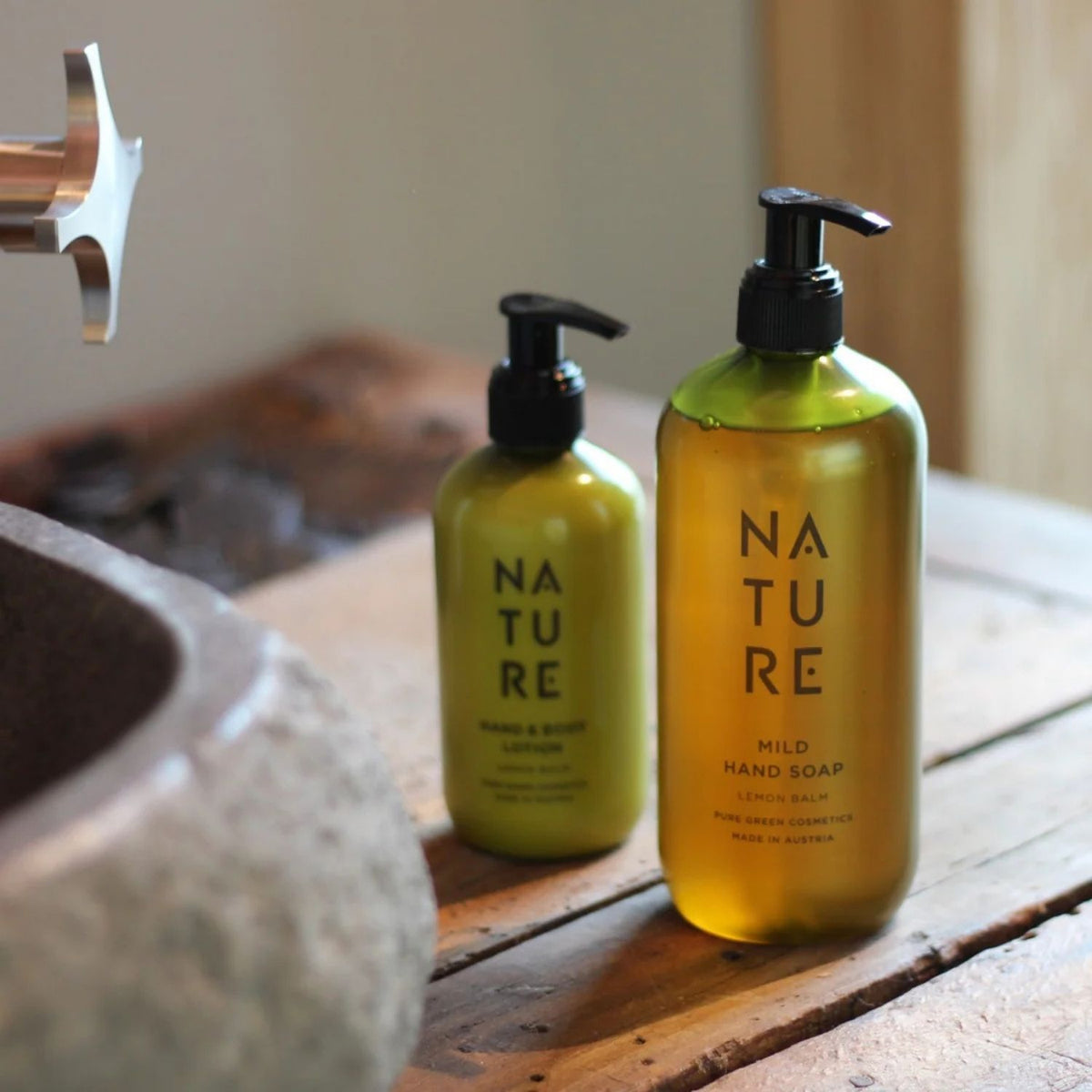 Mild Hand Soap 'Lemon Balm' | 250 ml | Kunststoffgebinde mit Pumpfunktion