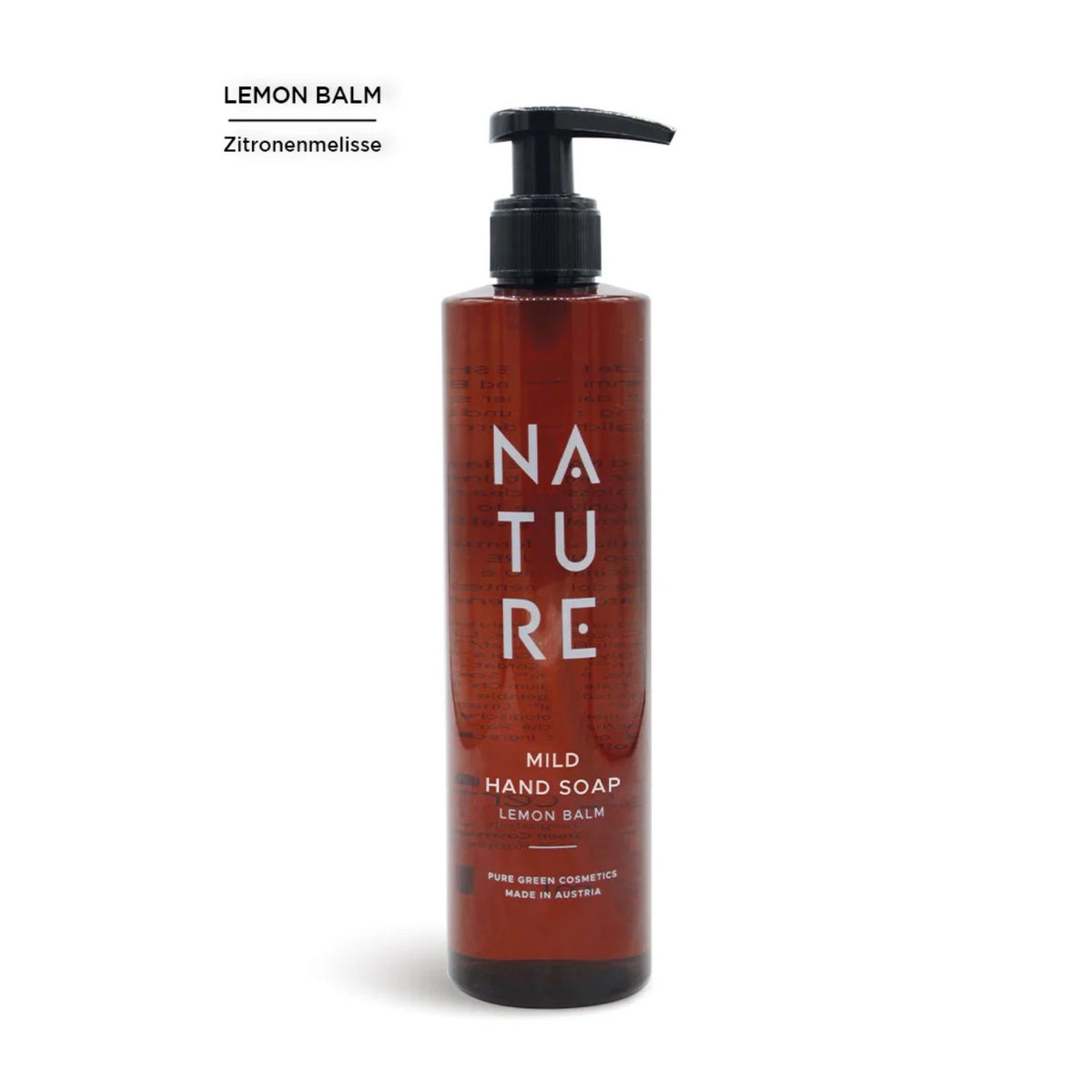 Mild Hand Soap 'Lemon Balm' | 300 ml | Kunststoffgebinde mit Pumpfunktion