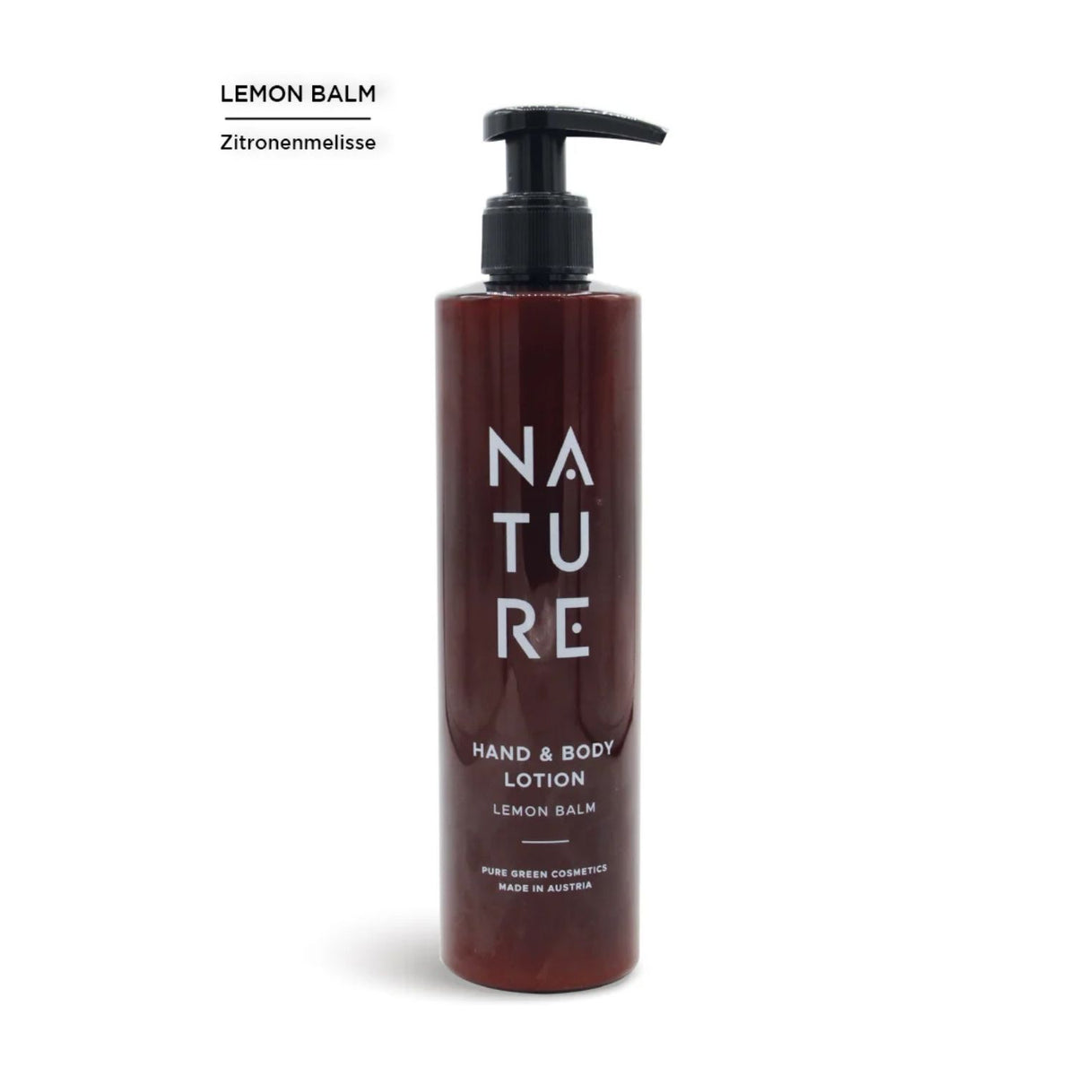 Hand & Body Lotion 'Lemon Balm' | 300 ml | Kunststoffgebinde mit Pumpfunktion