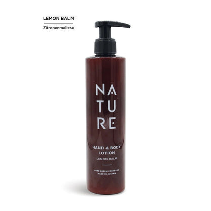 Hand & Body Lotion 'Lemon Balm' | 300 ml | Kunststoffgebinde mit Pumpfunktion
