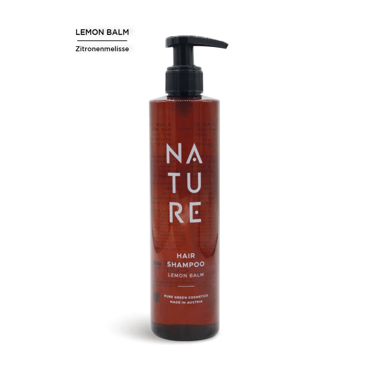 Hair Shampoo 'Lemon Balm' | 300 ml | Kunststoffgebinde mit Pumpfunktion