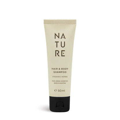 Hair & Body Shampoo 'Organic Herbs' | 30 ml | Kunststofftube