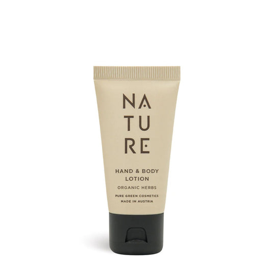 Hand & Body Lotion 'Organic Herbs' | 30 ml | Kunststofftube