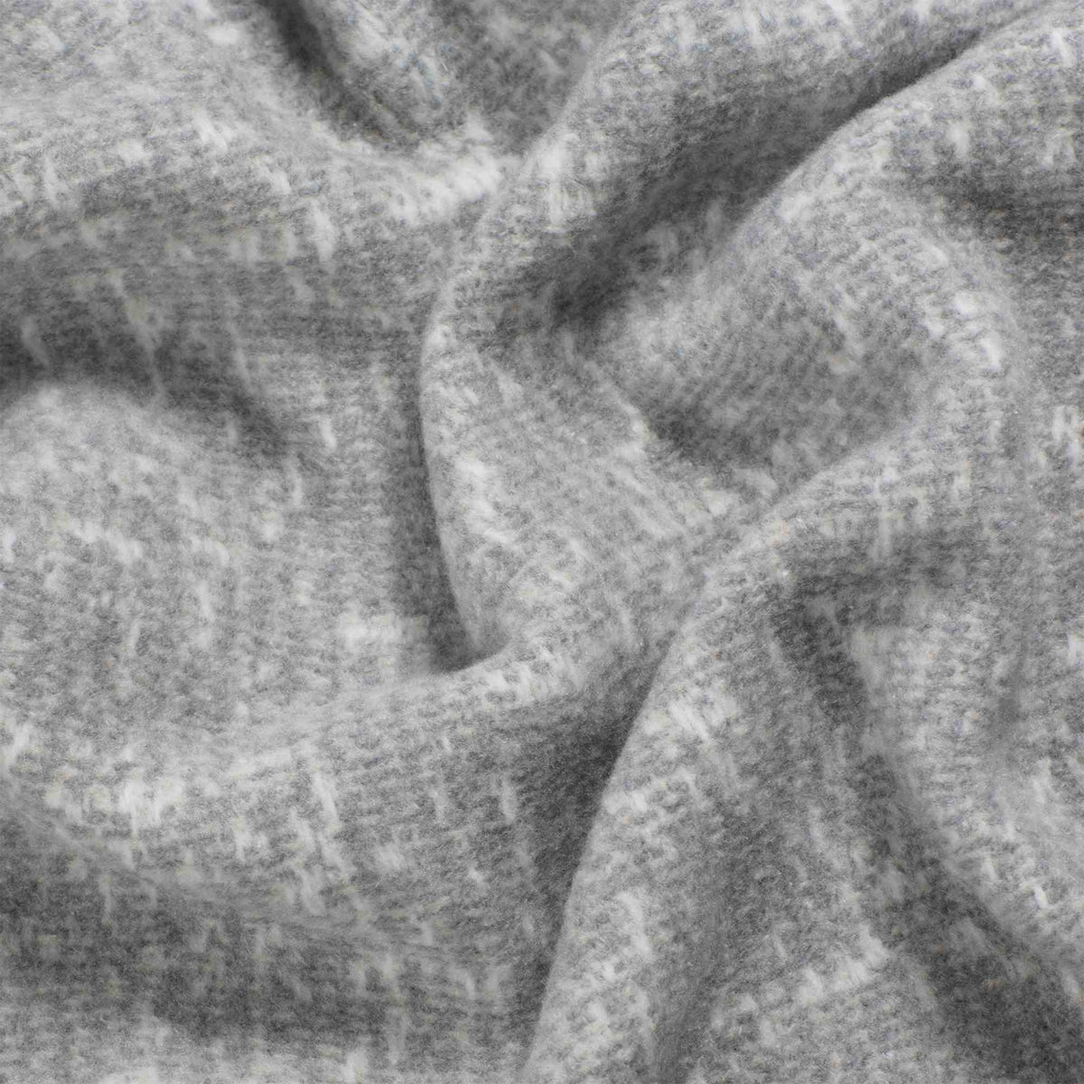 Kuscheldecke 'Ease' | 140x200 cm | BW und PA | Strukturmuster | Grau |  waschbar