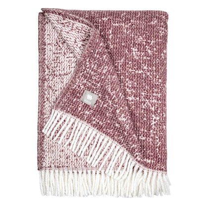 Kuscheldecke 'Ease' | 140x200 cm | BW und PA | Strukturmuster | Grau |  waschbar