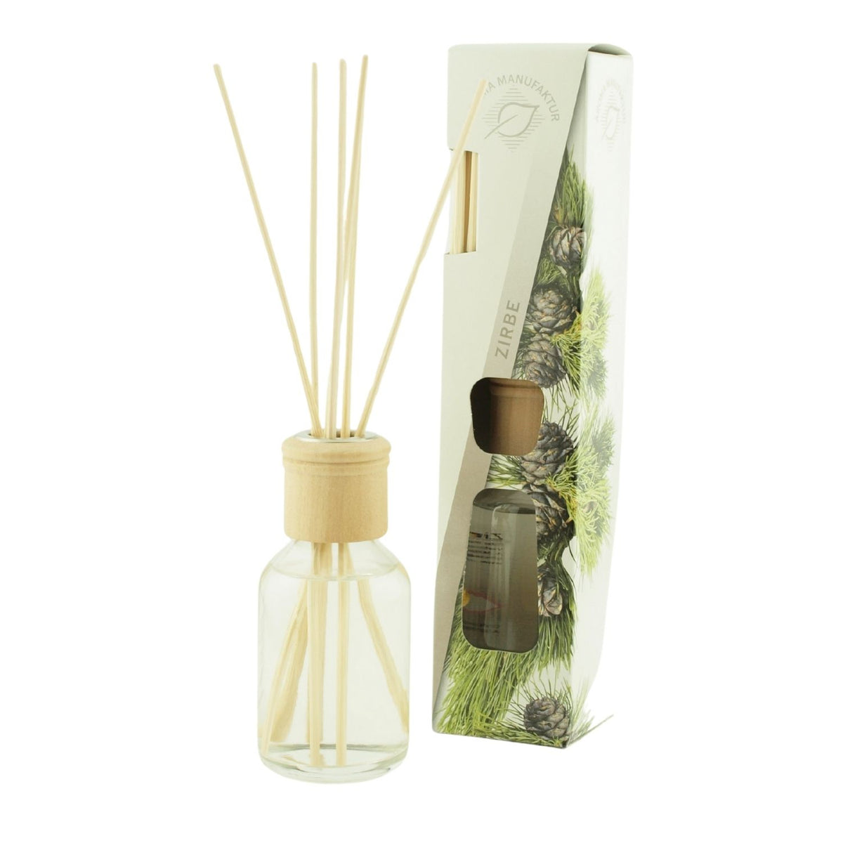 Raumduft 'Homestyle' | Orange | Glasdiffuser | Holzstäbchen |100 ml