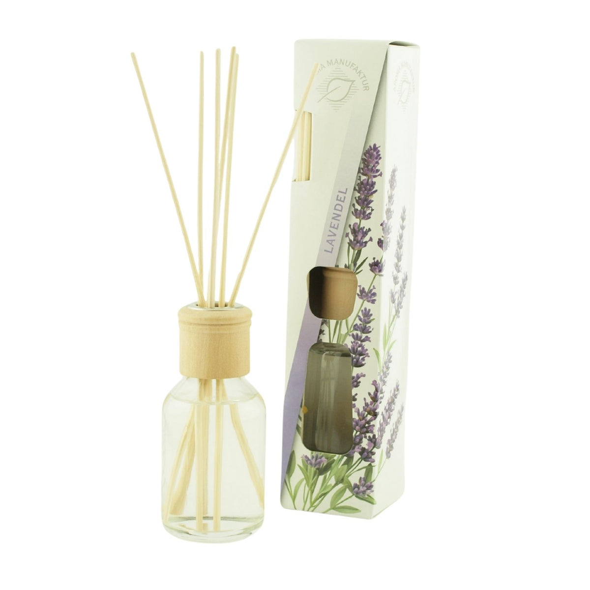 Raumduft 'Homestyle' | Orange | Glasdiffuser | Holzstäbchen |100 ml
