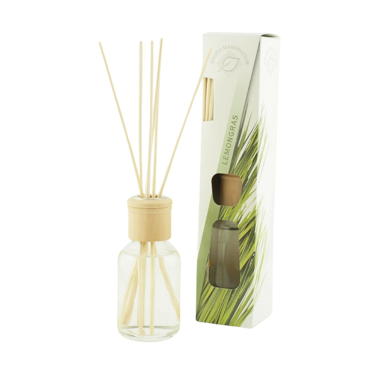 Raumduft 'Homestyle' | Orange | Glasdiffuser | Holzstäbchen |100 ml