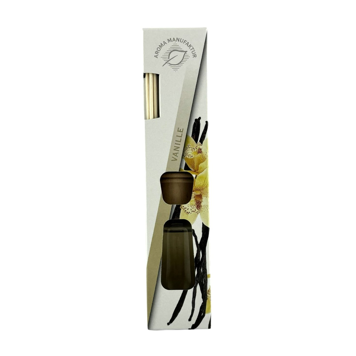 Raumduft 'Homestyle' | Vanille | Glasdiffuser | Holzstäbchen |100 ml