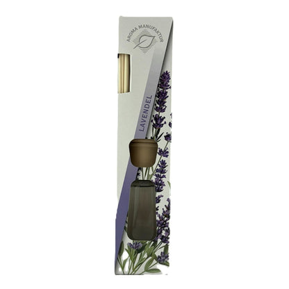 Raumduft 'Homestyle' | Lavendel | Glasdiffuser | Holzstäbchen |100 ml