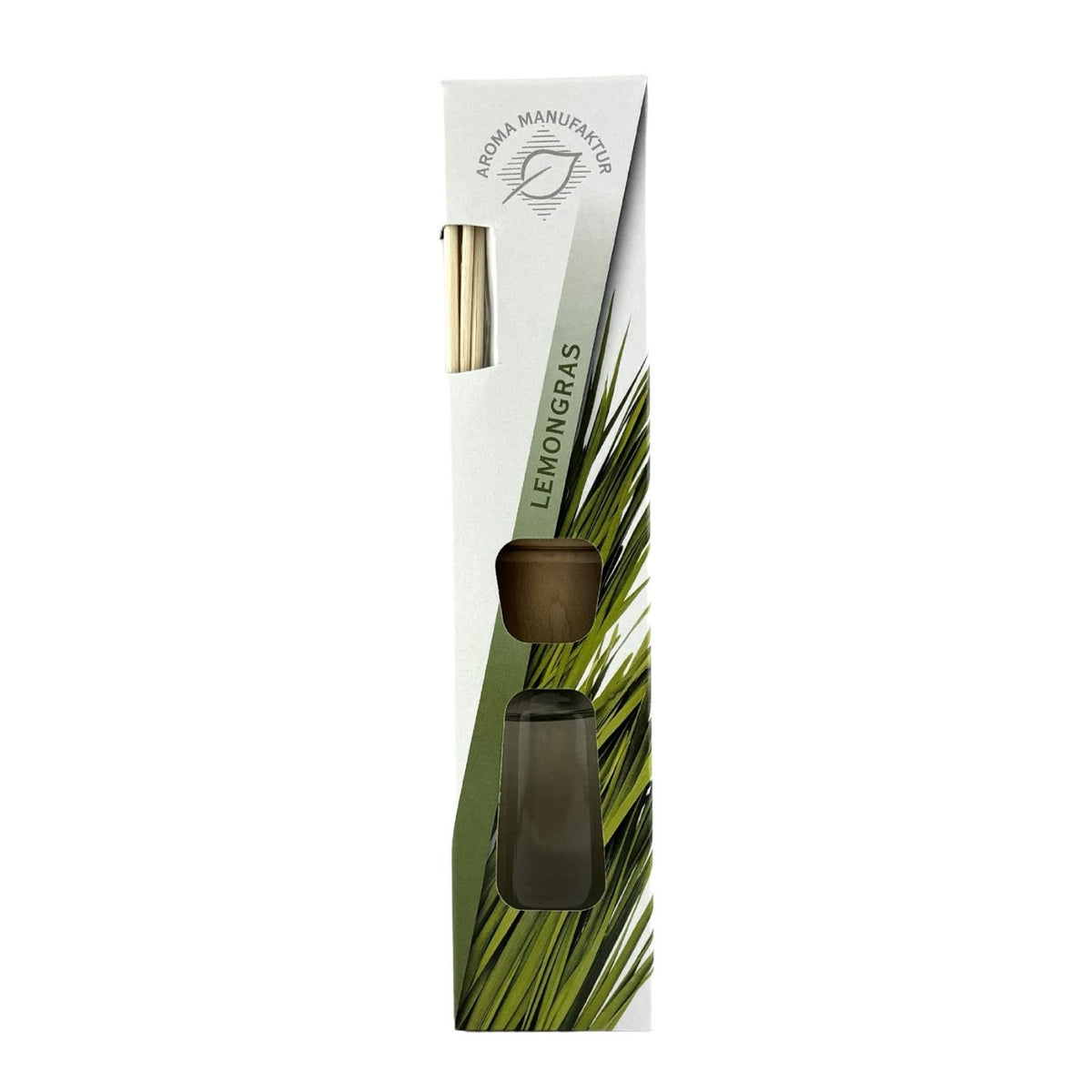 Raumduft 'Homestyle' | Lemongras | Glasdiffuser | Holzstäbchen |100 ml