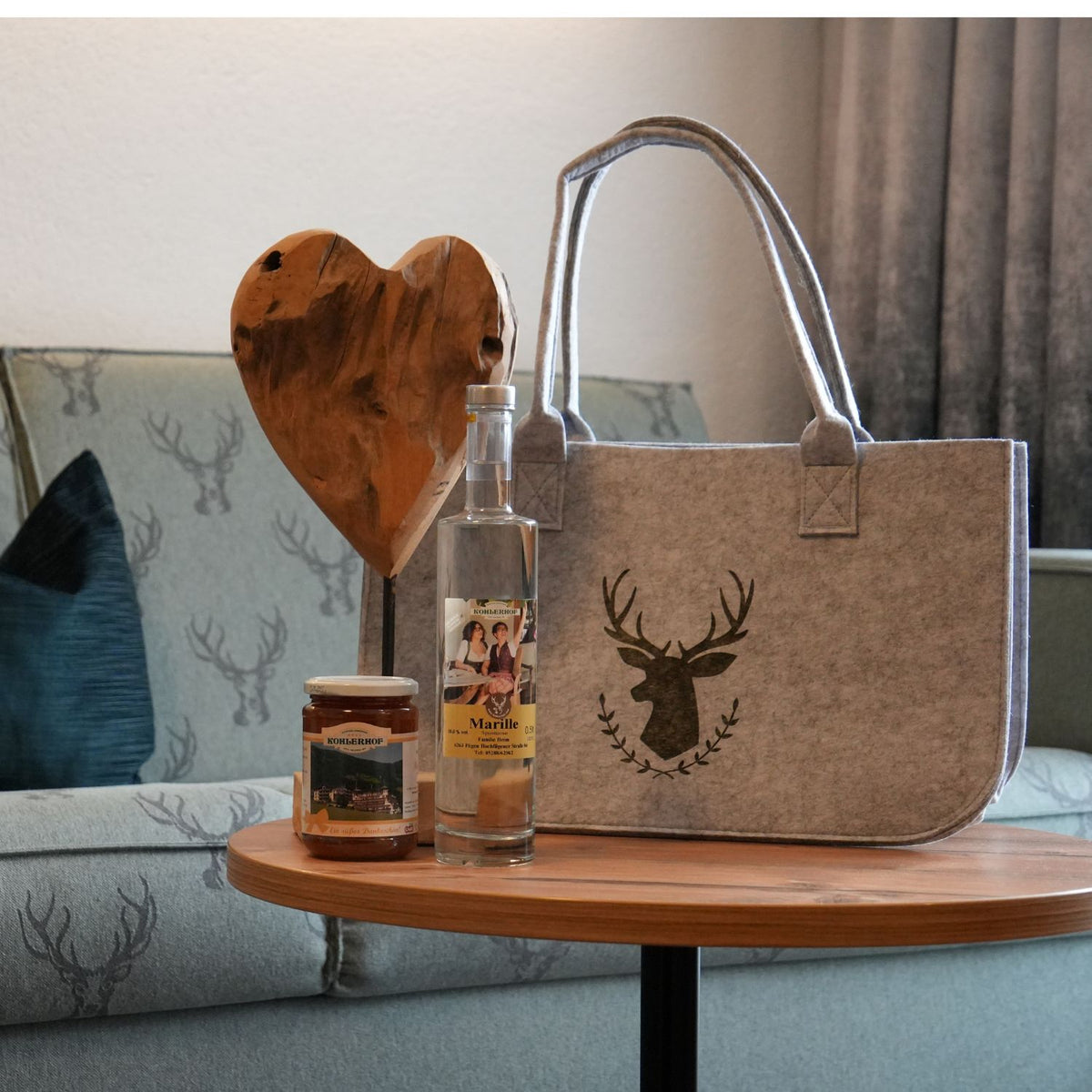 Filztasche | grau | Hotel Kohlerhof