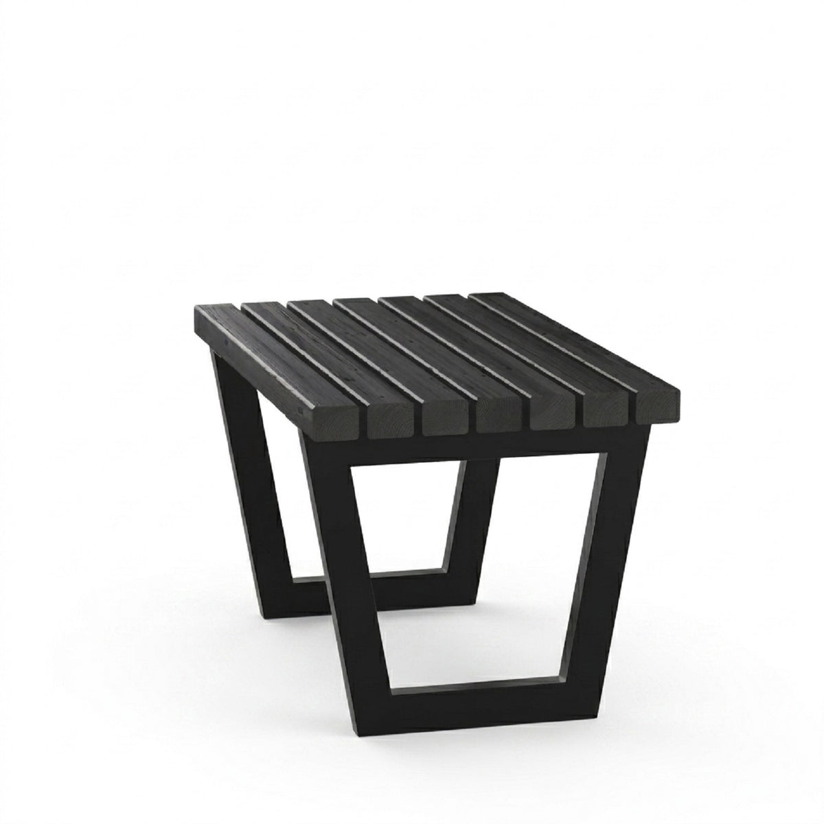Gartenmöbel 'Siesta Living' - Sessel | schwarz | L 75 x B 70 x H 74/42 cm