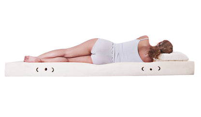 Naturlatexmatratze 'Natura Top Seven'  7 Liege-Zonen 15 cm Stärke 80x200 weich doppeljerseystepp