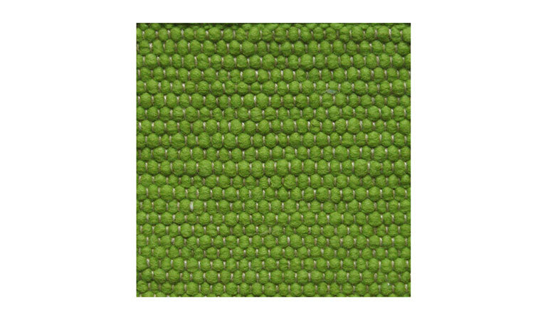 Handgewebter Teppich in verschiedenen Farben 'Breezy Floor' 0.8x2 enzianblau gewalkt