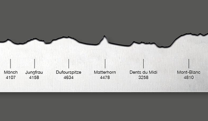 Brotmesser 'Best of Switzerland' | mit Panoramaschliff | handgefertigt