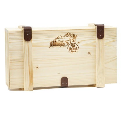 Genusspaket 'Classic2' | Speck, verschiedene Würste, Kren | 940 g | in der Holzkiste | Made in Austria