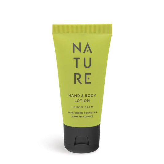 Hand & Body Lotion 'Lemon Balm' | 30 ml | tierversuchsfrei | vegan | Kunststofftube | Made in Austria