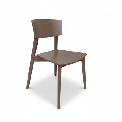 Stapelstuhl 'Mina' aus massiver | Buche | 2er-Set | Holzsitzfläche | in verschiedenen Farben | Handwerk aus Südtirol