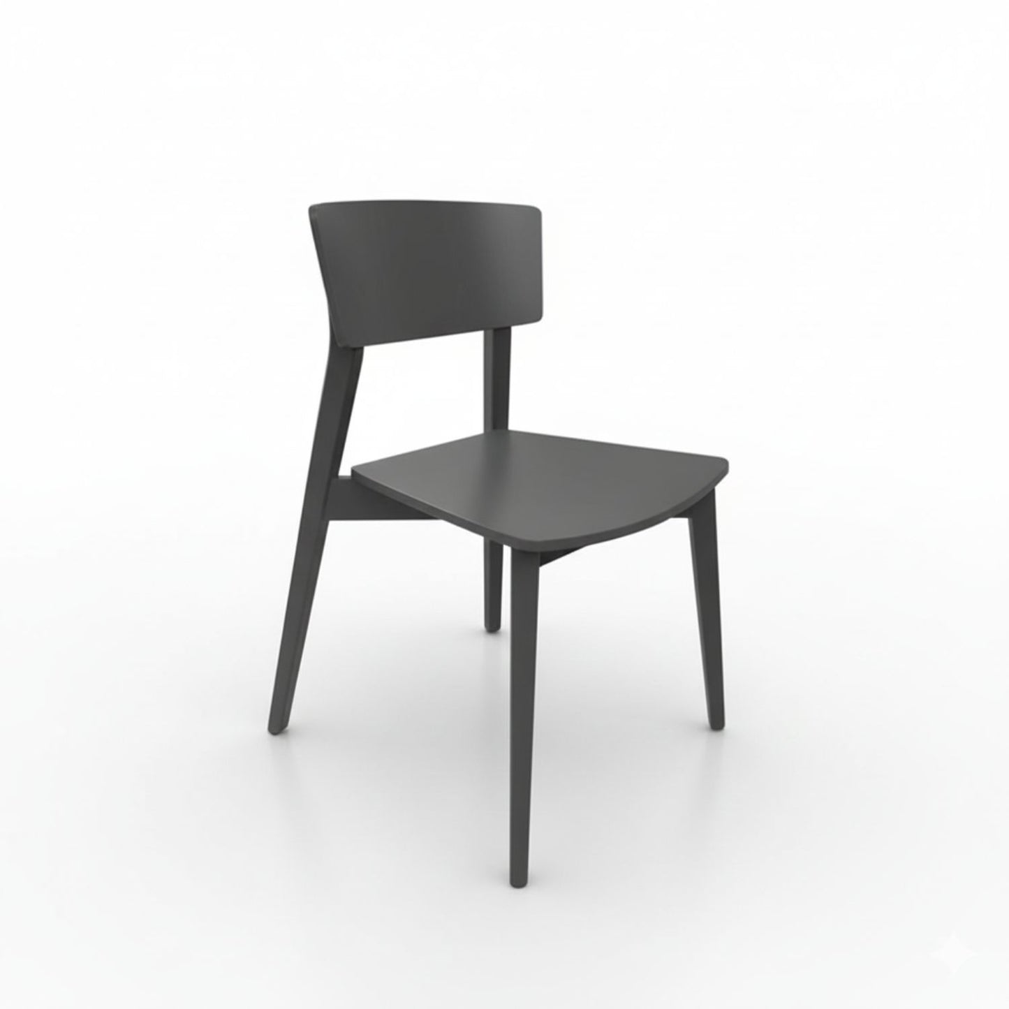 Stapelstuhl 'Mina' aus massiver | Buche | 2er-Set | Holzsitzfläche | in verschiedenen Farben | Handwerk aus Südtirol