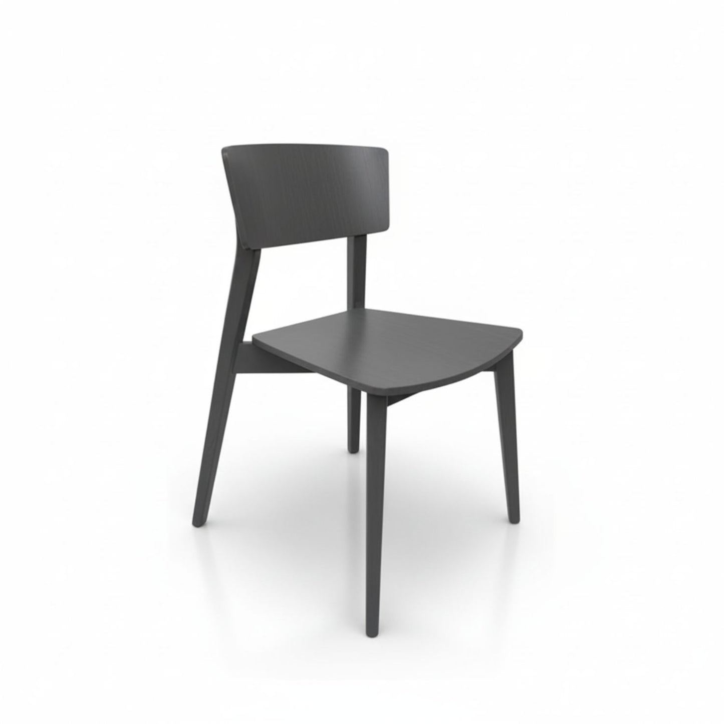 Stapelstuhl 'Mina' aus massiver | Buche | 2er-Set | Holzsitzfläche | in verschiedenen Farben | Handwerk aus Südtirol