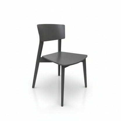 Stapelstuhl 'Mina' aus massiver | Buche | 2er-Set | Holzsitzfläche | in verschiedenen Farben | Handwerk aus Südtirol