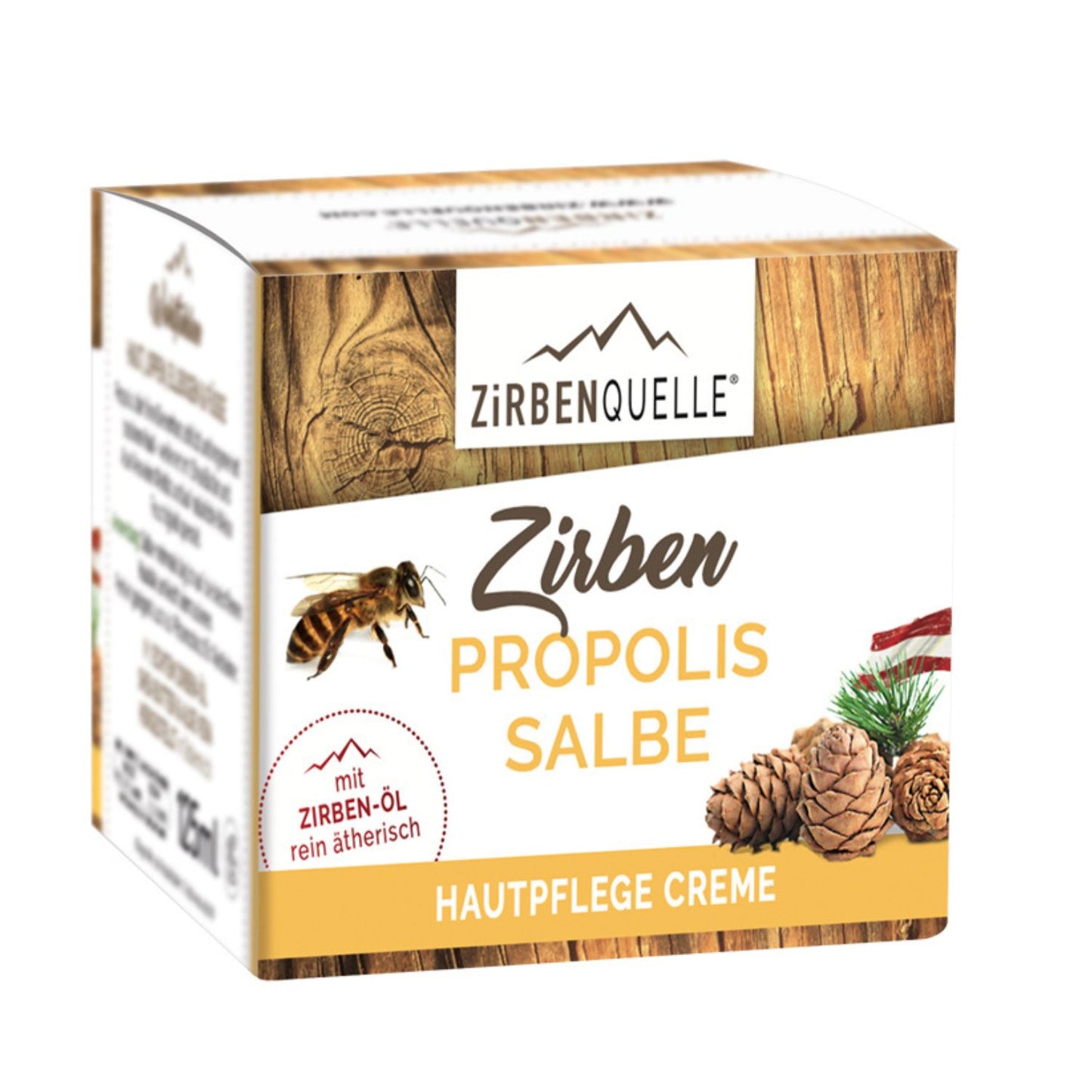 Zirben Propolissalbe | 125 ml | mit Bienenpropolis und Zirbenöl | Made in Austria