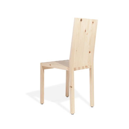 Design  Stuhl aus Zirbenholz - 'Sitwell' -  Handwerk Europa - clear Country