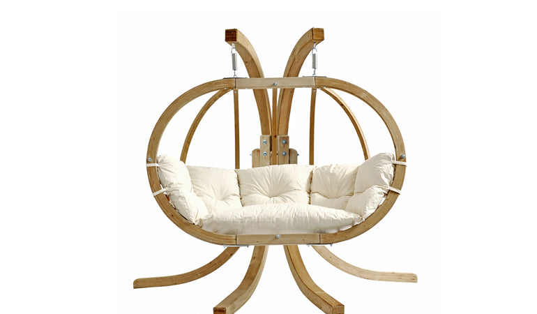 Hängesessel 'Globo Royal Chair' | verschiedene Modelle | B 176 x H 118 x T 72 cm | Fichtenholz | Made in Germany