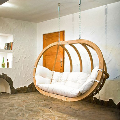 Hängesessel 'Globo Royal Chair' | verschiedene Modelle | B 176 x H 118 x T 72 cm | Fichtenholz | Made in Germany