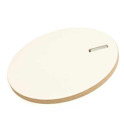 Tischaufsatz 'Extra' | inkl. Klemme | Birke Multiplex | DM 30 x H 1,5 cm | Made in Germany