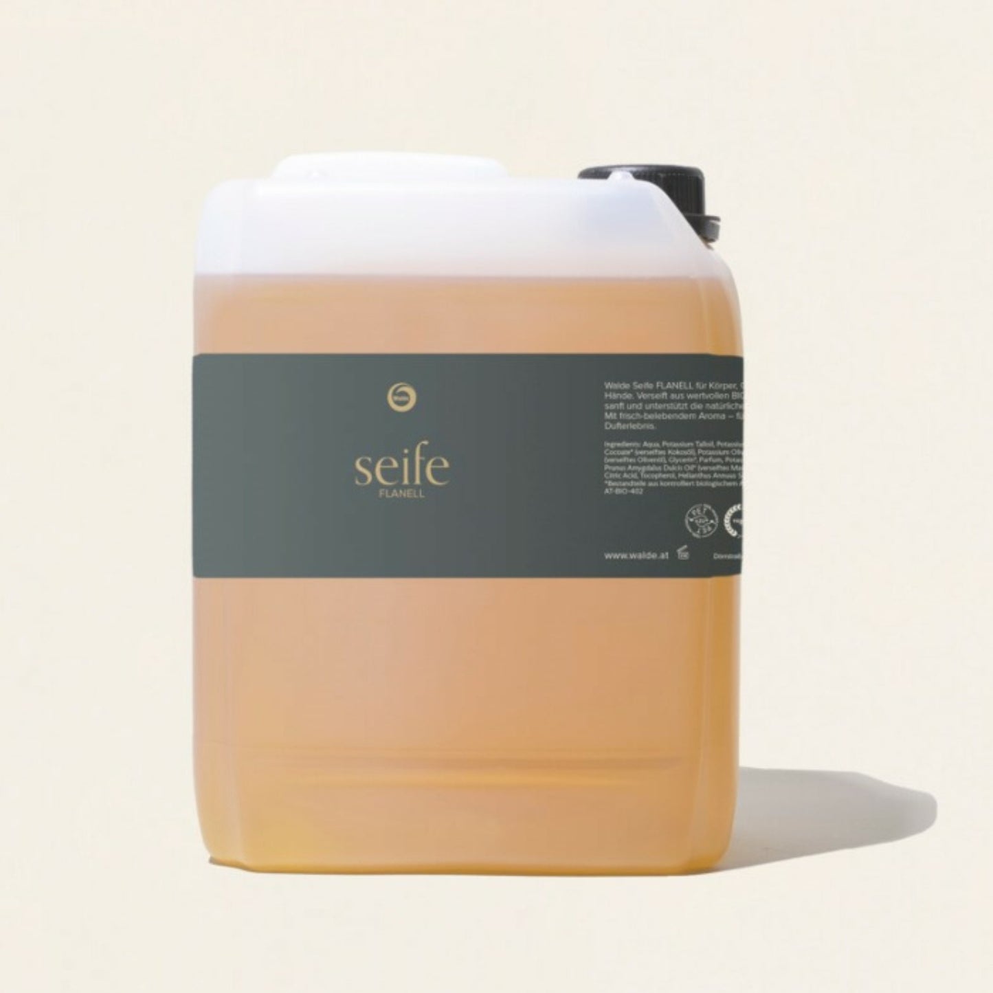 Flüssige Seife | verschiedene Duftnoten | 5 l Nachfüllkanister | für Körper, Gesicht und Hände | Made in Austria
