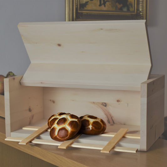 Gitter für Brotkasten  '4betterbread' | Zirbe roh | in 3 Größen | Handgemacht in Österreich
