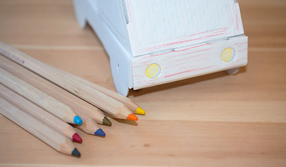 Unlackierte Farbstifte in zwei Größen - 'Color Pencils'