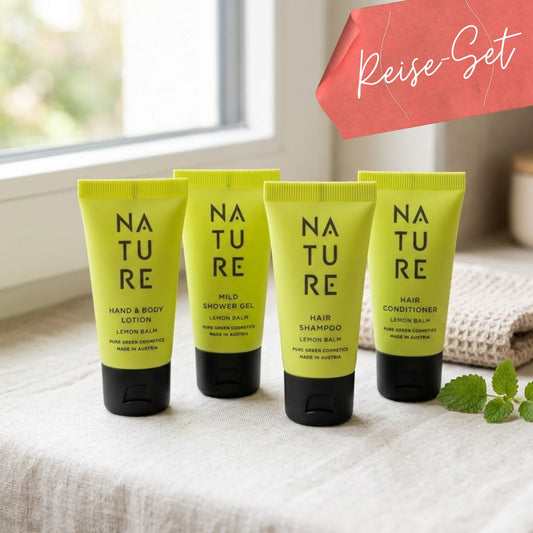 4er-Set 'Reise' | Lemon Balm | Kunststofftuben | 30 ml