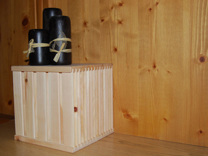 Duftwürfel aus Zirbenholz  - 'Alpina's Box' 10/15/20 cm