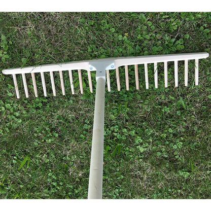 Rechenstiel 180 cm aus Lindenholz 2,7 cm Durchmesser | kompatibel mit allen Heurechen und Drahtbügelrechen