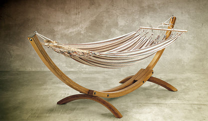 Luxus-Hängemattengestell 'Swing'- aus Eschenholz. Topqualität aus Österreich