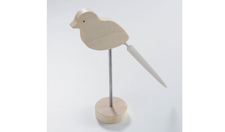 Brieföffner aus Ahorn in Vogelform - 'Air Mail'