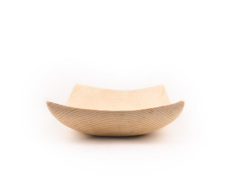 Eckige Zirbenholzschüssel 30x18,5 cm - Soulbowl Edgy
