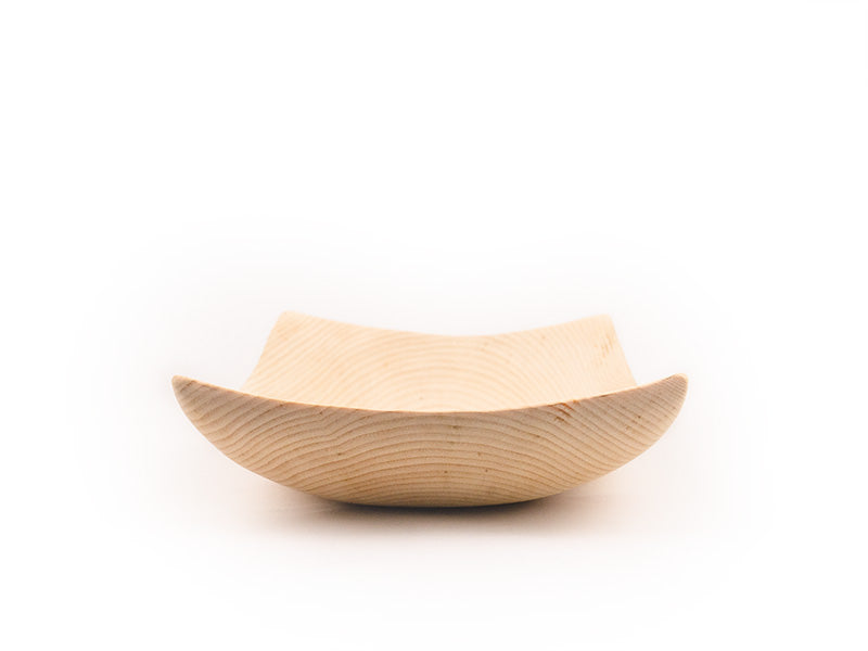 Eckige Zirbenholzschüssel 30x18,5 cm - Soulbowl Edgy