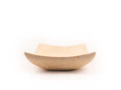 Eckige Zirbenholzschüssel 30x18,5 cm - Soulbowl Edgy