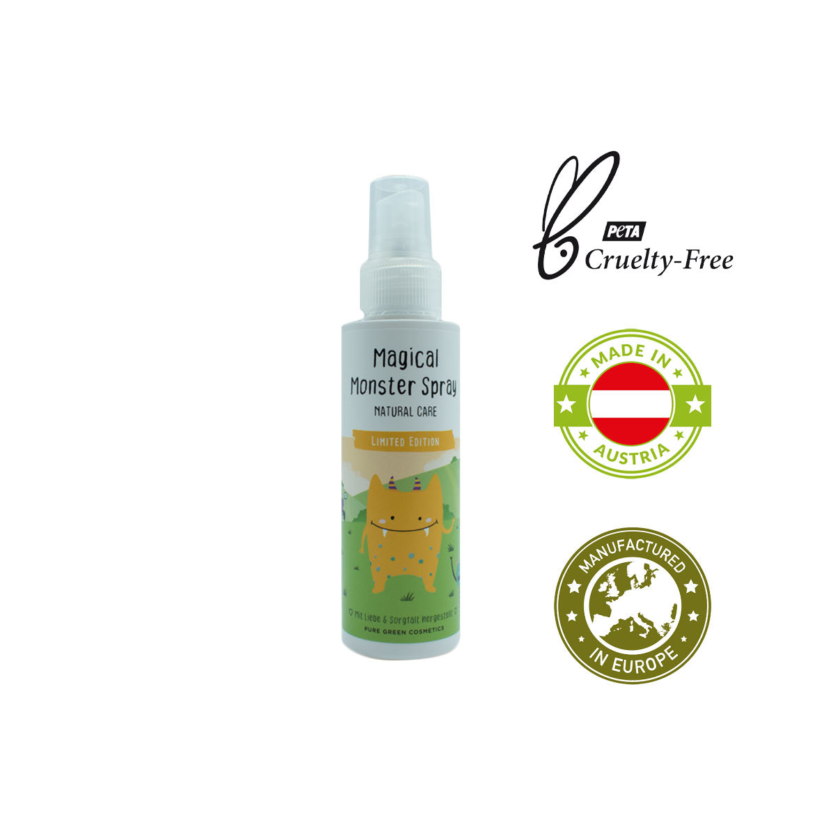 Magical Anti Monster Spray ‚Einhorn‘ 100 ml – gefertigt in Österreich