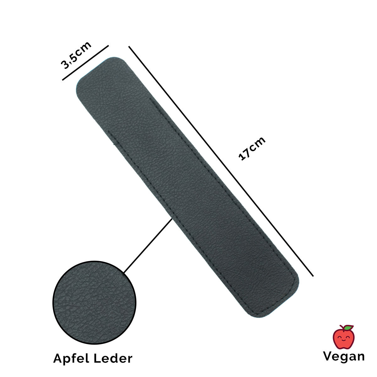 Füllerhülle aus Apfelleder | kompatibel mit allen Stiften