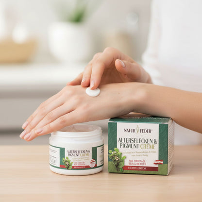 Altersflecken & Pigment Creme mit Zirbe | 125ml.