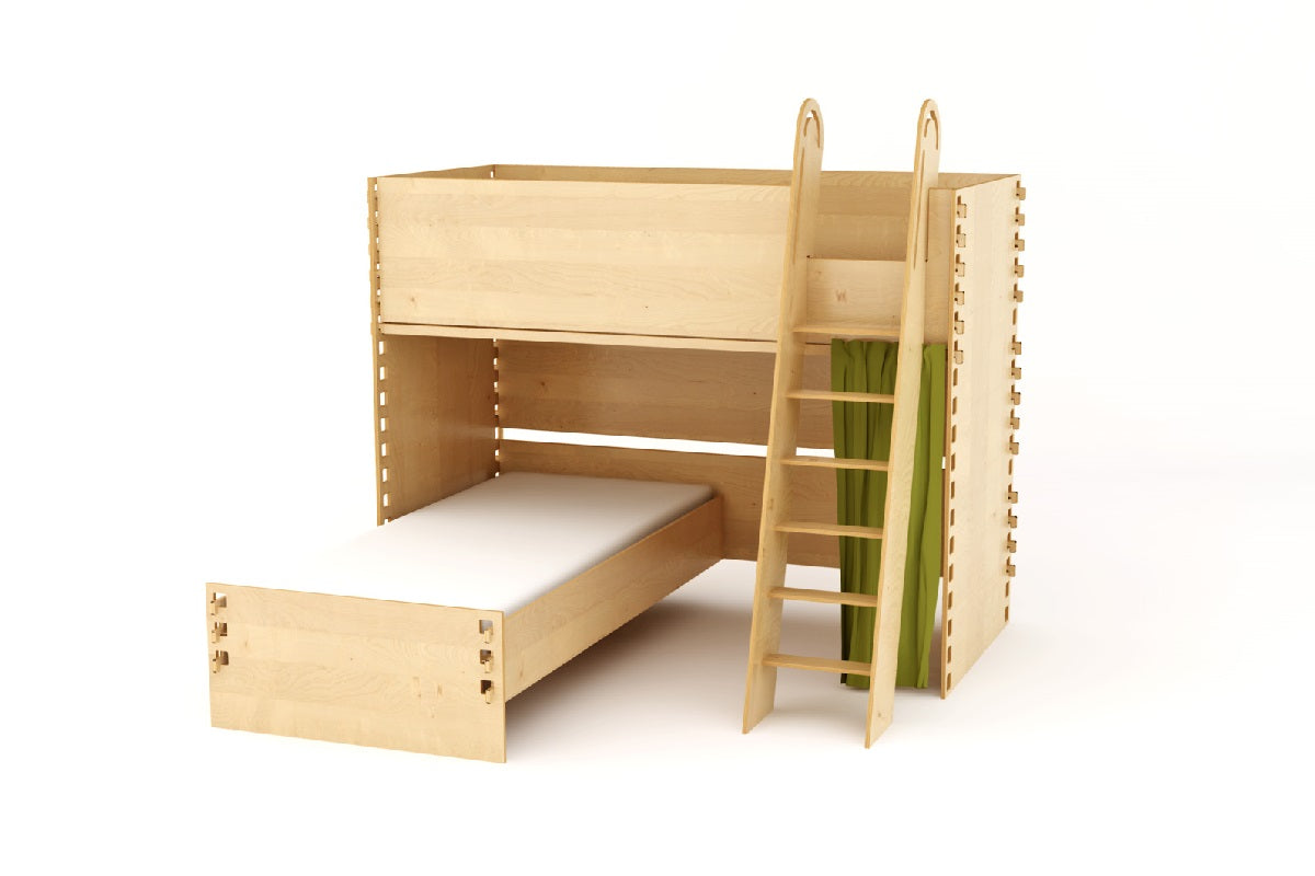 Design mit System - 2er Bettseiten | Birkenholz | Echtes Handwerk | Made in Austria