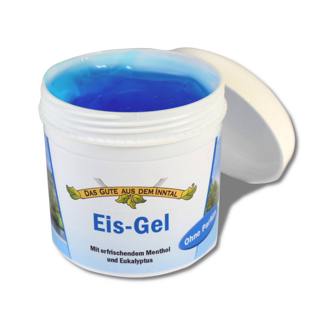 Eis-Gel 200 ml mit erfrischendem Menthol und Eukalyptus für alle Hauttypen geeignet - Handarbeit aus Deutschland